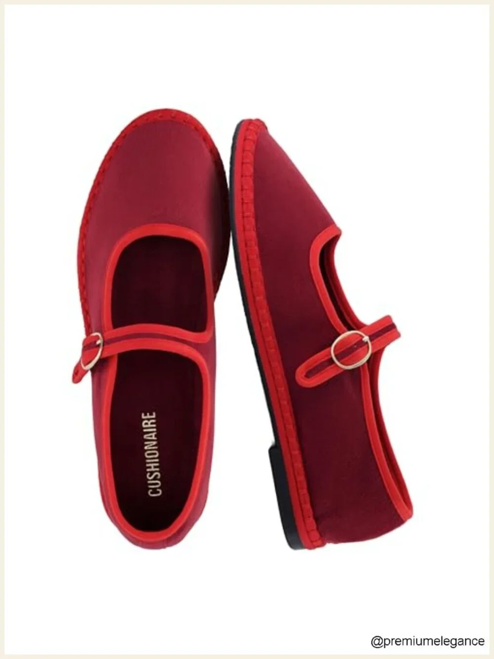 Breathable Mesh Mary Jane Ballet Flats with Adjustable Buckle and Memory Foam